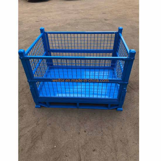 Cheap Wire Mesh Box Cage Metal Bin Storage Container