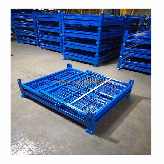 Cheap Wire Mesh Box Cage Metal Bin Storage Container