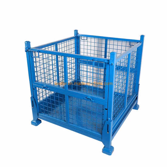 Cheap Wire Mesh Box Cage Metal Bin Storage Container